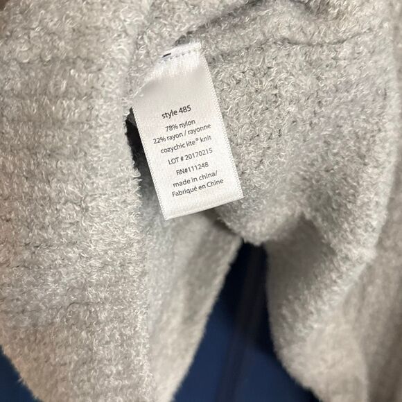 Barefoot Dreams CozyChic Lite Coastal Cardi in Ocean Size XS NWT - Picture 8 of 8